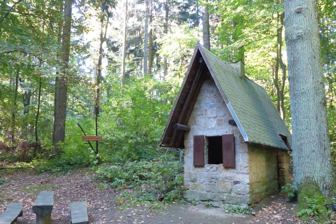 Dreiseitenhof Ferienwohnung Kuenzel Tharandt Kültér fotó