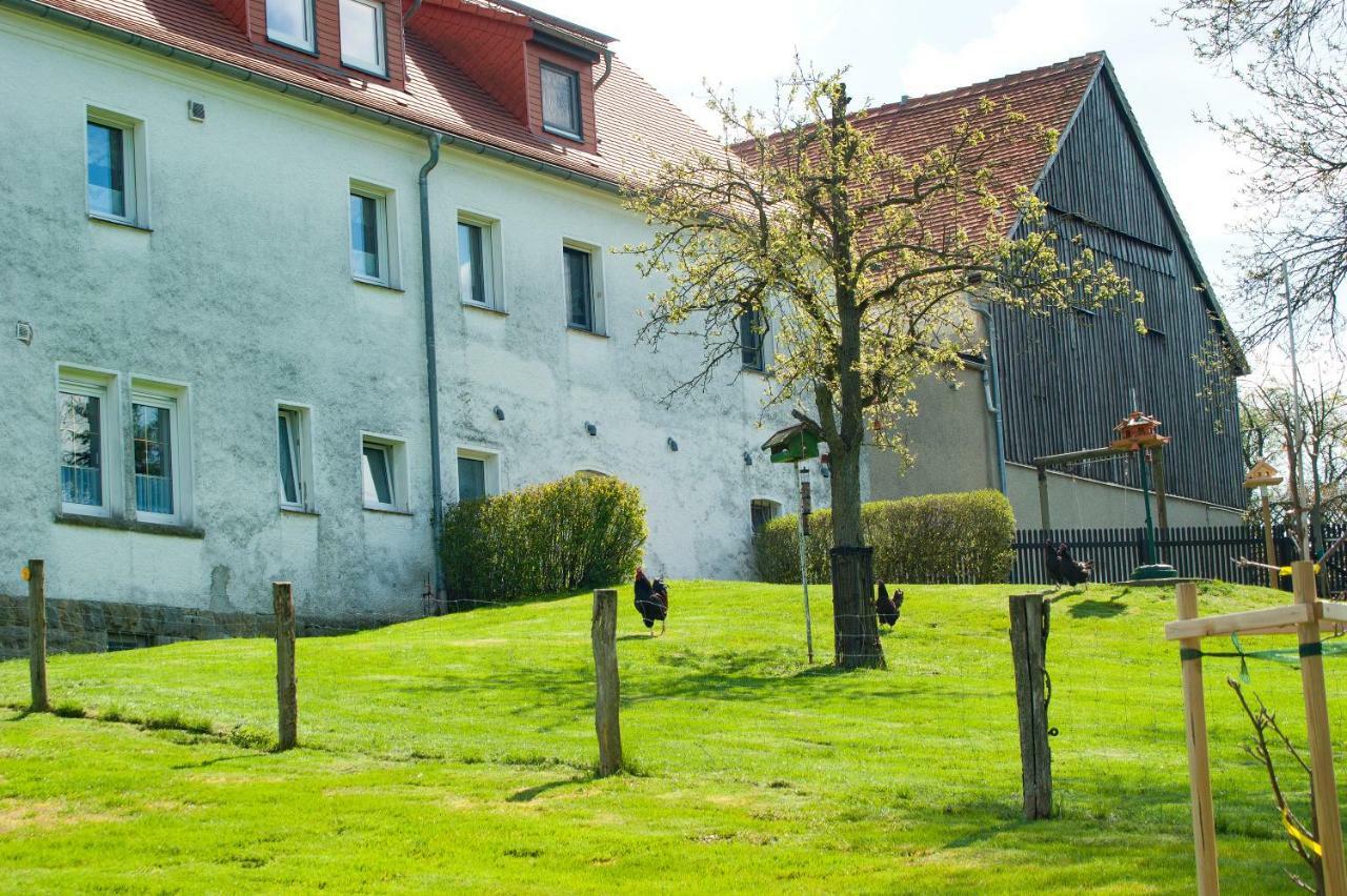 Dreiseitenhof Ferienwohnung Kuenzel Tharandt Kültér fotó