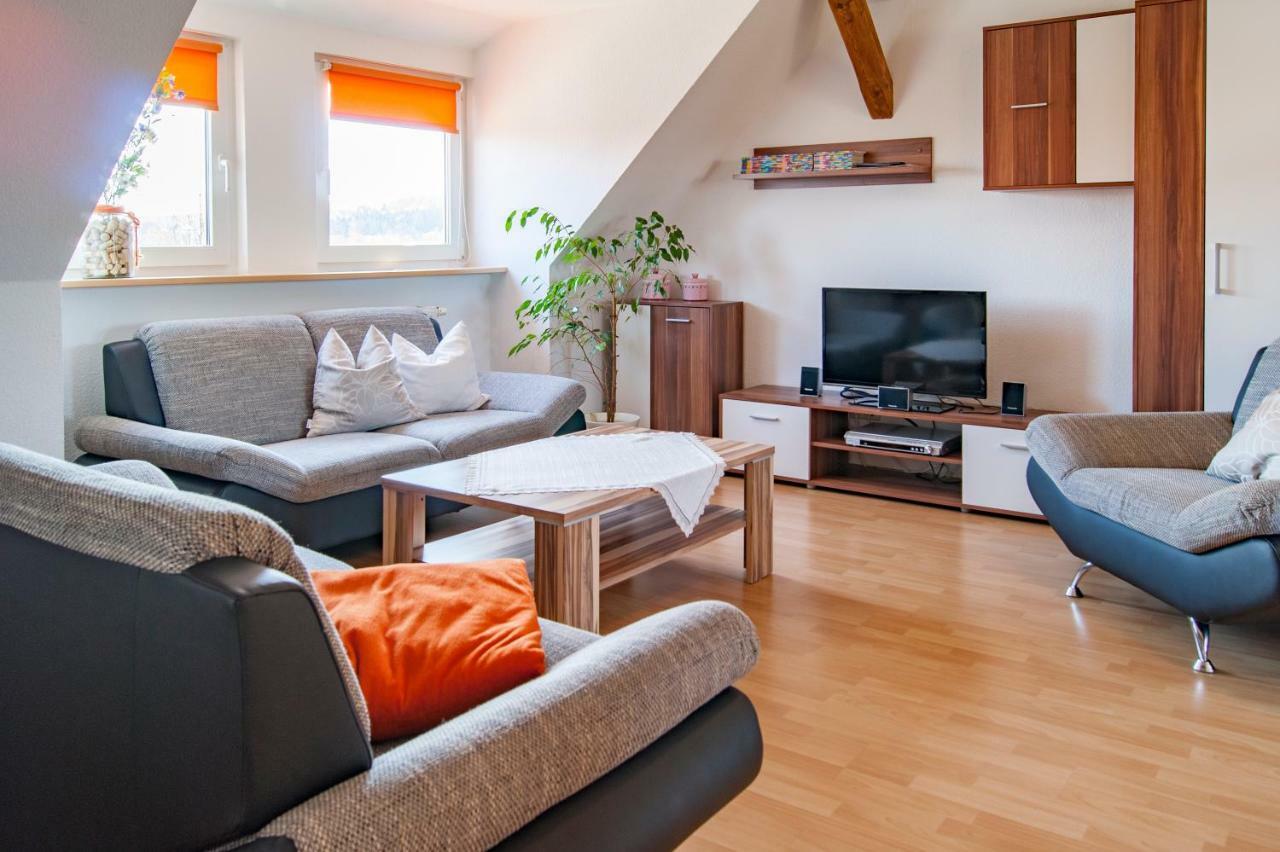 Dreiseitenhof Ferienwohnung Kuenzel Tharandt Kültér fotó