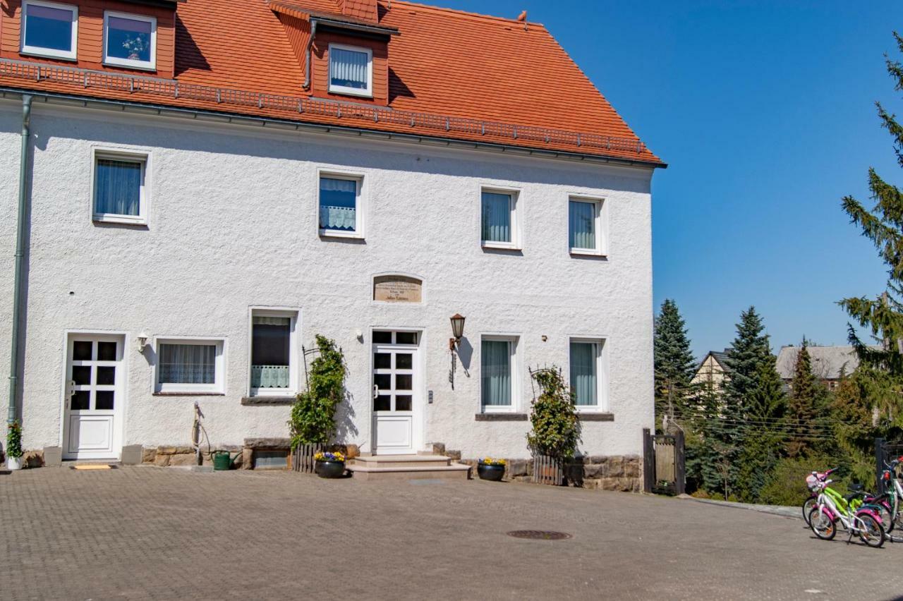 Dreiseitenhof Ferienwohnung Kuenzel Tharandt Kültér fotó